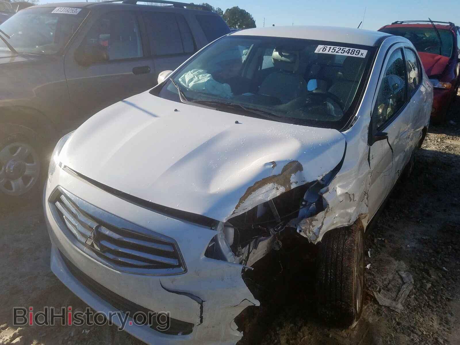 2019 MITSUBISHI MIRAGE - VIN: ML32F4FJ5KHF01409 - Фото 2