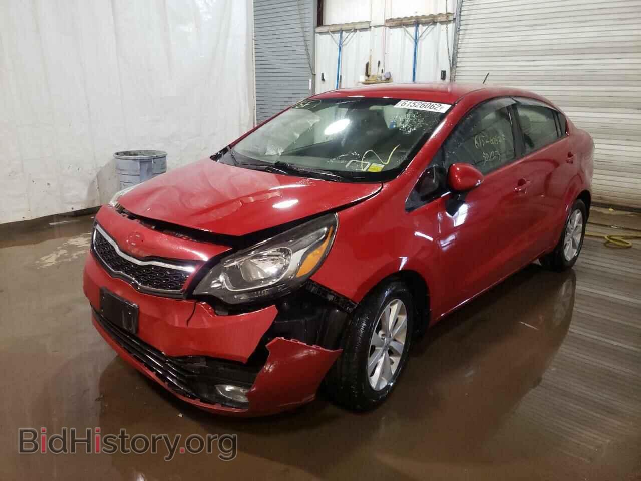 2013 KIA RIO - VIN: KNADN4A35D6116958 - Фото 2