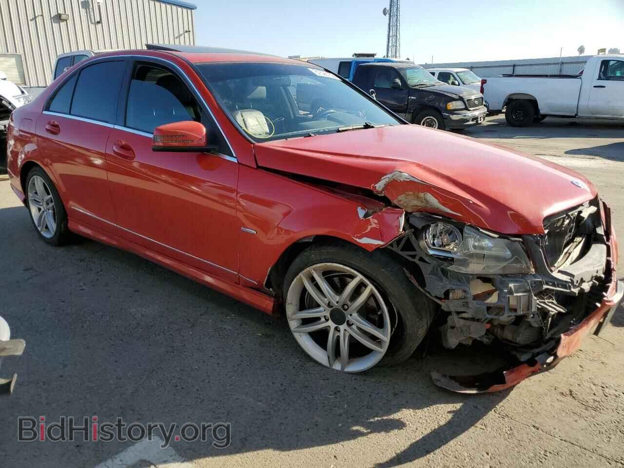 2012 MERCEDES-BENZ C-CLASS - VIN: WDDGF4HB8CA681913 - Фото 4