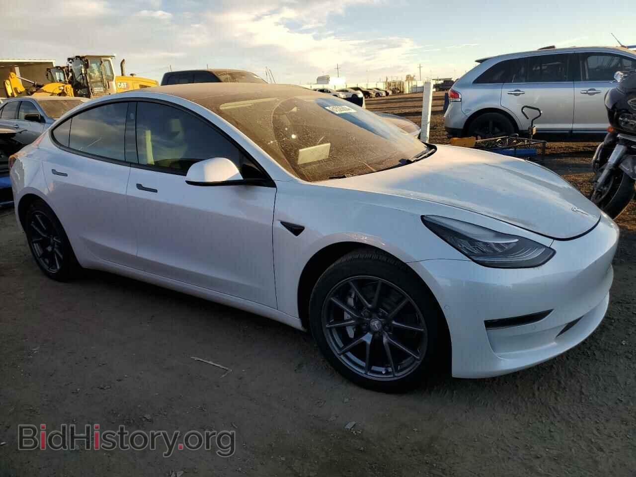 2021 TESLA MODEL 3 - VIN: 5YJ3E1EA2MF861144 - Фото 4