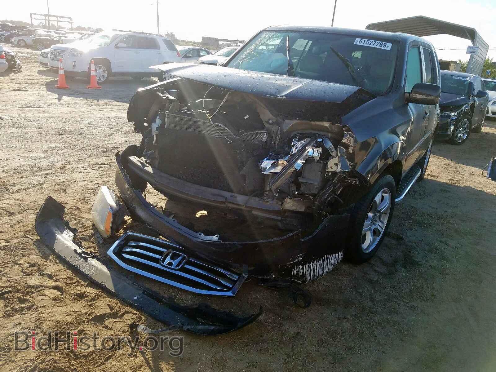 2013 HONDA PILOT - VIN: 5FNYF3H54DB045100 - Photo 2