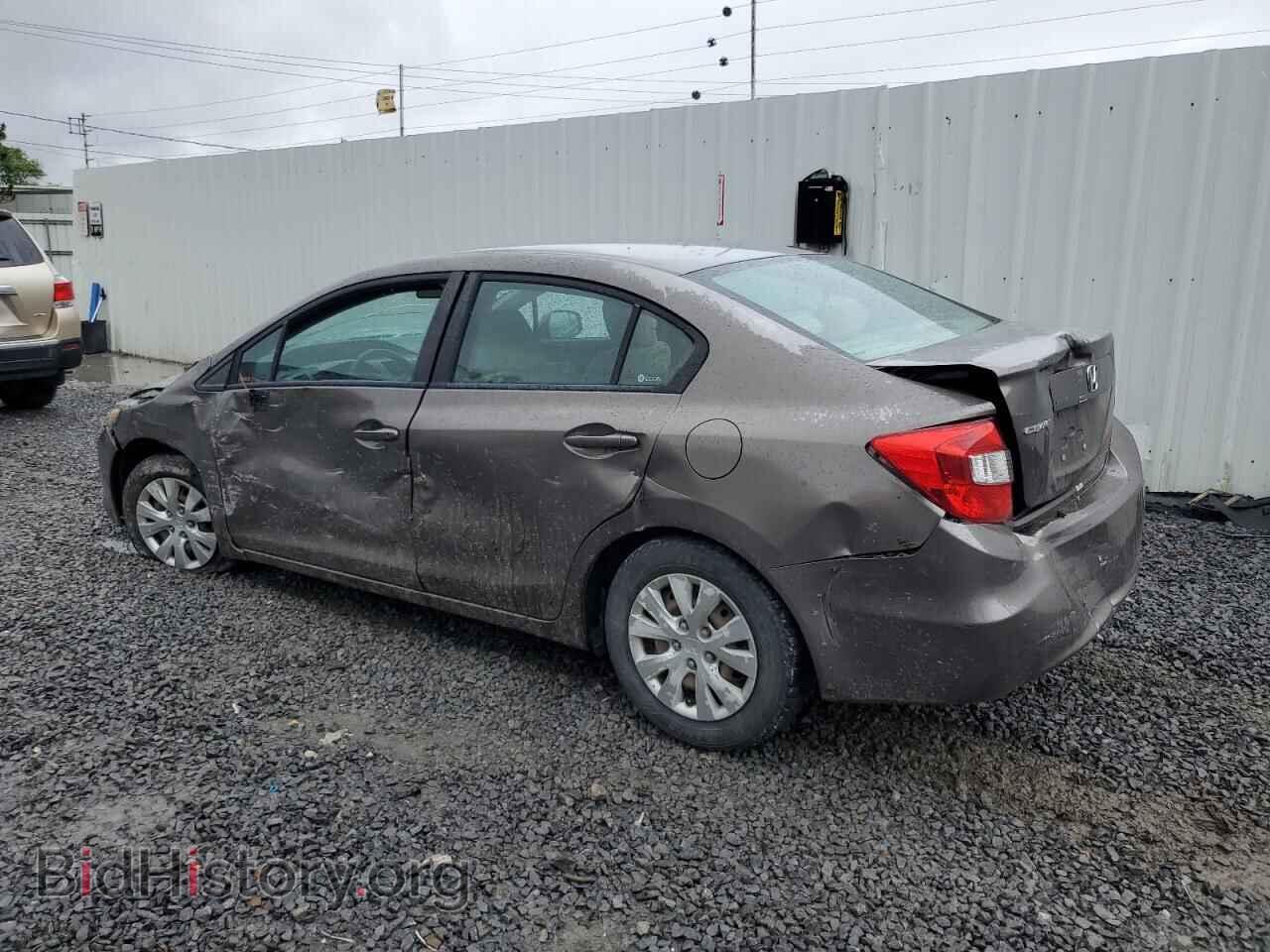 2012 HONDA CIVIC - VIN: 2HGFB2F54CH578588 - Фото 2