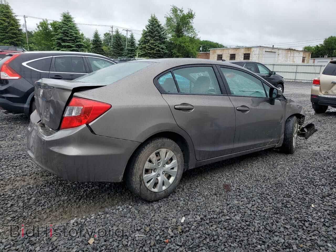 2012 HONDA CIVIC - VIN: 2HGFB2F54CH578588 - Фото 3