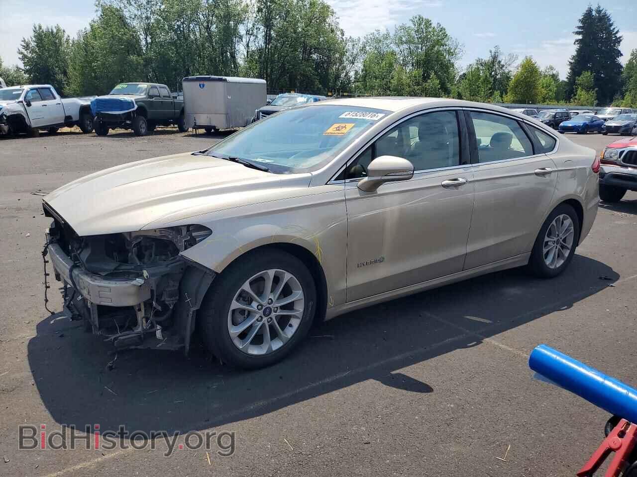 Фотография 3FA6P0MU6KR236048 - FORD FUSION 2019