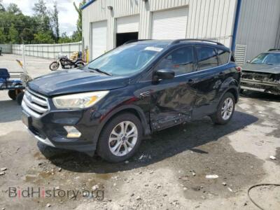 2017 Ford ESCAPE Escape SE, black — VIN 1FMCU0G90HUE63522, Copart