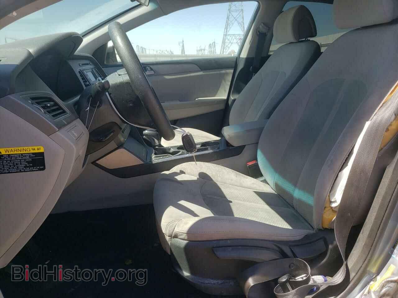 2017 HYUNDAI SONATA - VIN: 5NPE24AF6HH476830 - Фото 7