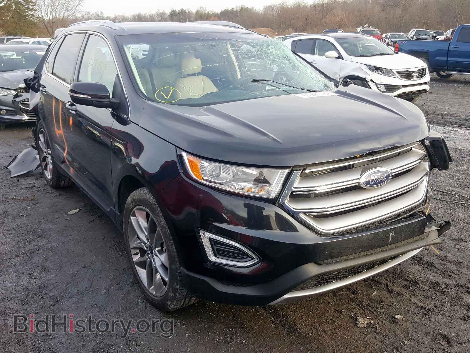 Photo 2FMTK4K94FBC09321 - FORD EDGE TITAN 2015