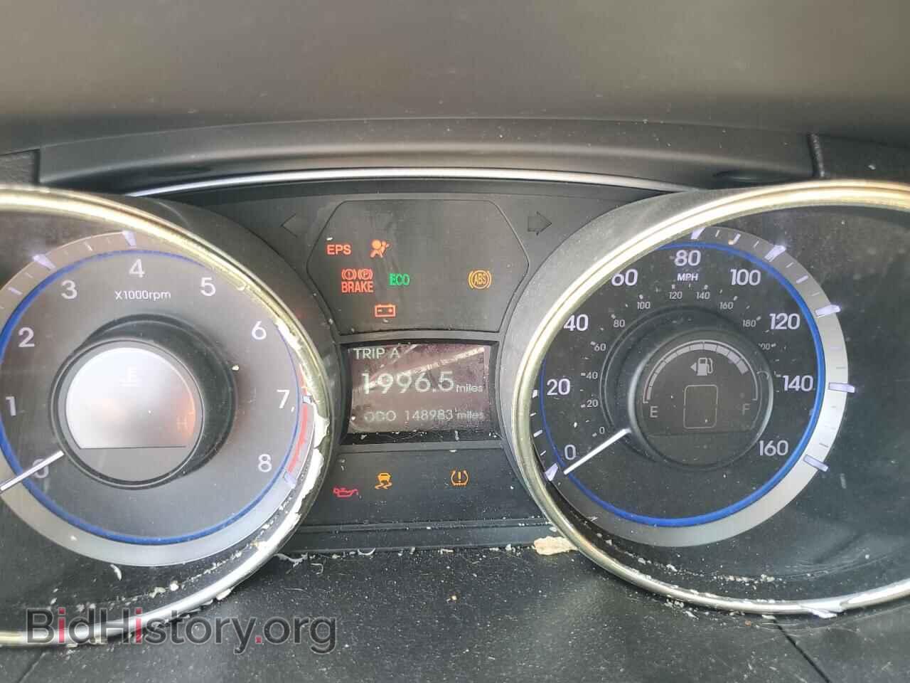 2012 HYUNDAI SONATA - VIN: 5NPEC4AB2CH437168 - Фото 9