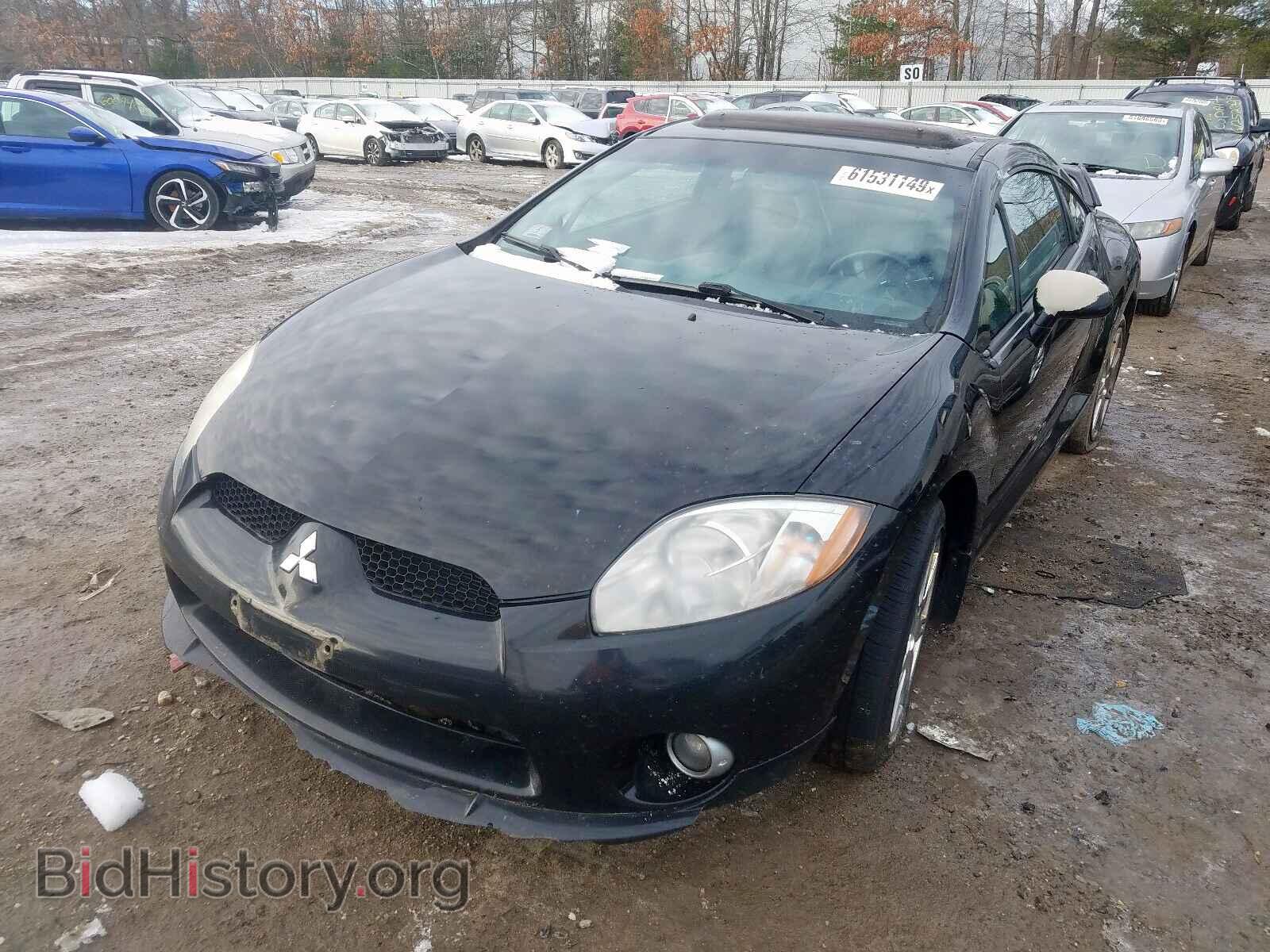 2008 MITSUBISHI ECLIPSE - VIN: 4A3AK64T88E018277 - Фото 2