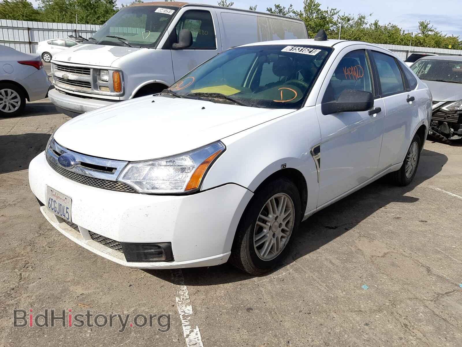 2008 FORD FOCUS - VIN: 1FAHP35N78W120901 - Фото 2