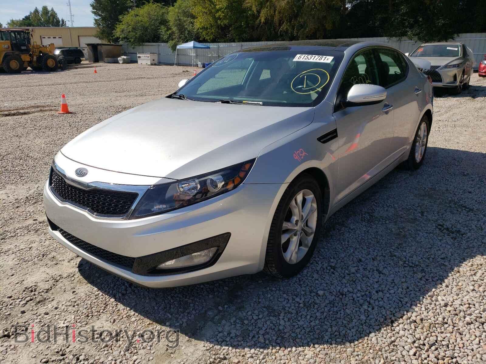 2012 KIA OPTIMA - VIN: 5XXGN4A73CG018272 - Фото 2