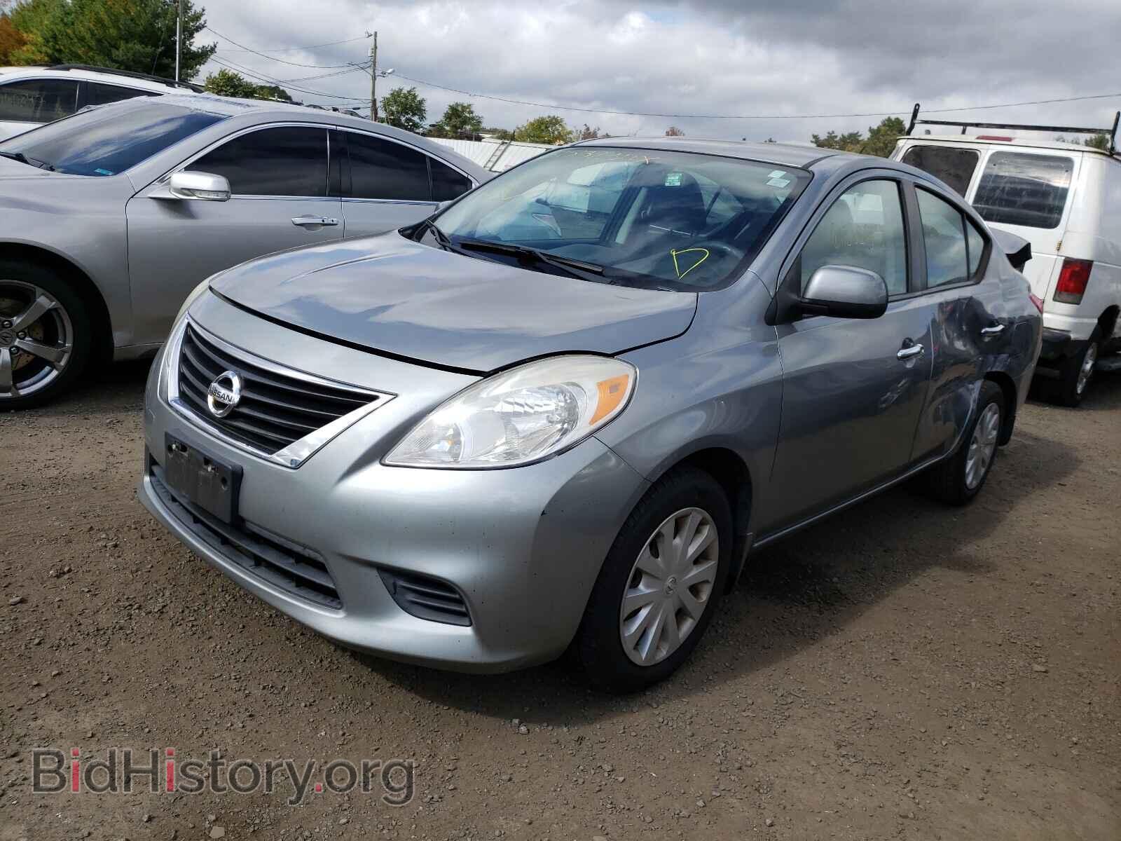 2012 NISSAN VERSA - VIN: 3N1CN7AP5CL933566 - Фото 2