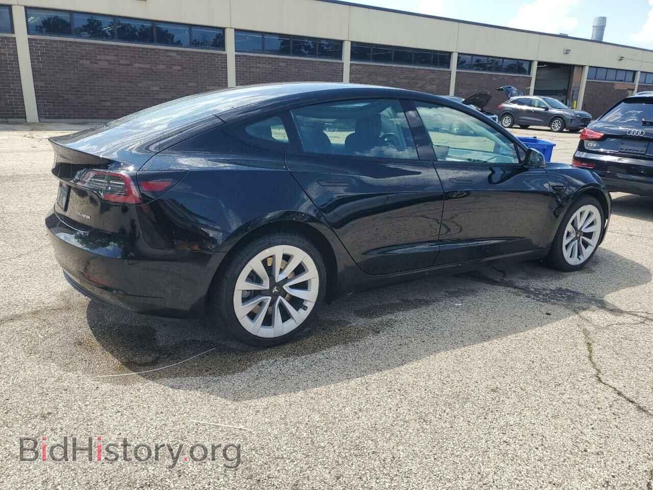 2022 TESLA MODEL 3 - VIN: 5YJ3E1EB3NF304978 - Фото 3