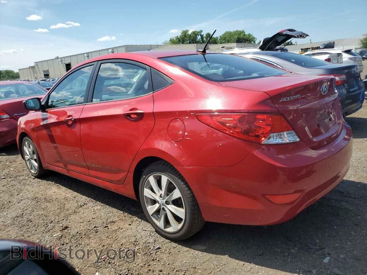 2012 HYUNDAI ACCENT - VIN: KMHCU4AE8CU115411 - Фото 2