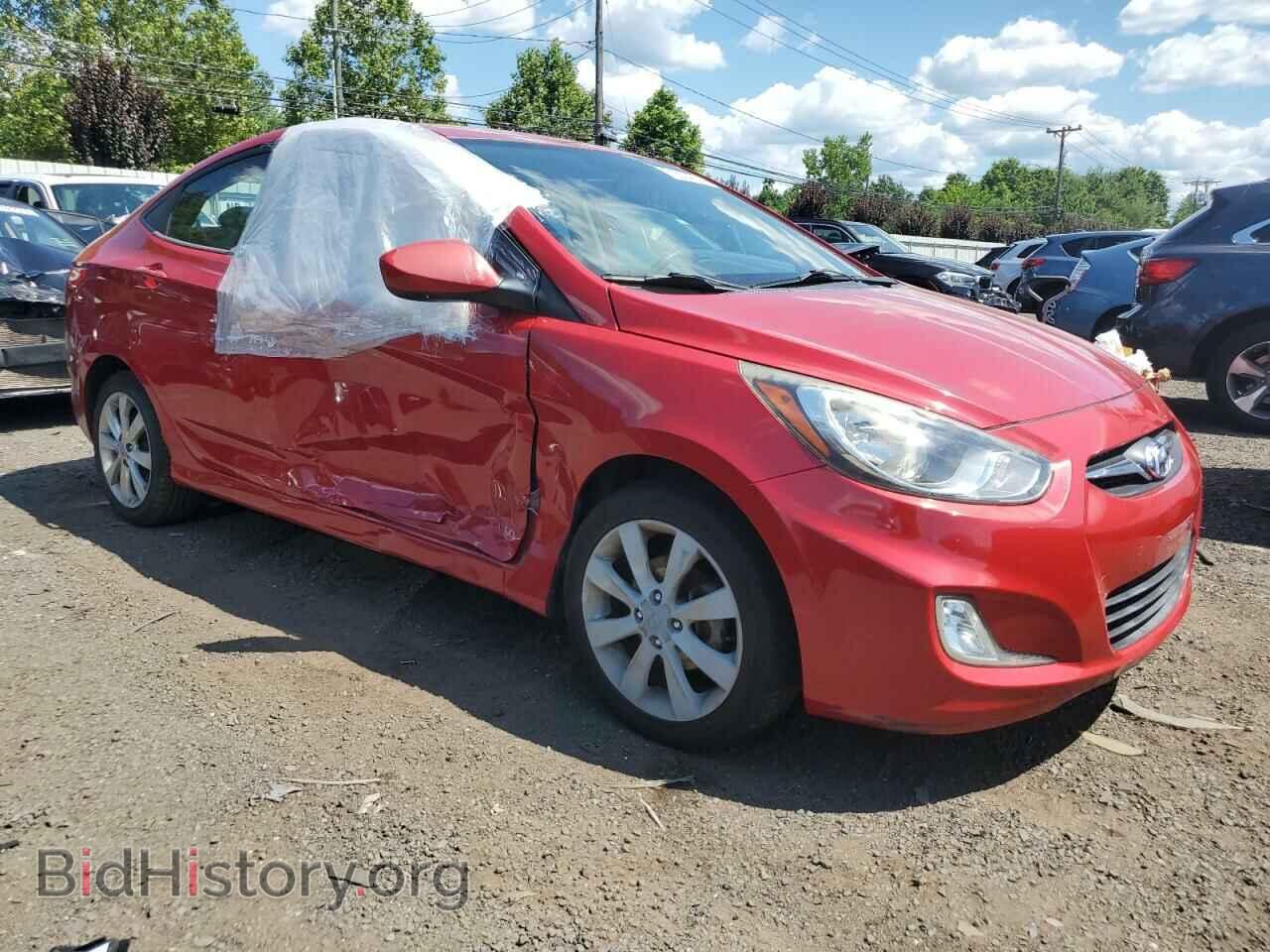 2012 HYUNDAI ACCENT - VIN: KMHCU4AE8CU115411 - Фото 4