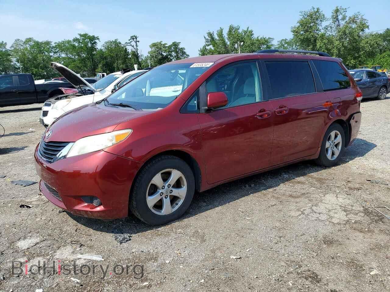 Фотография 5TDKK3DC0CS179022 - TOYOTA SIENNA 2012