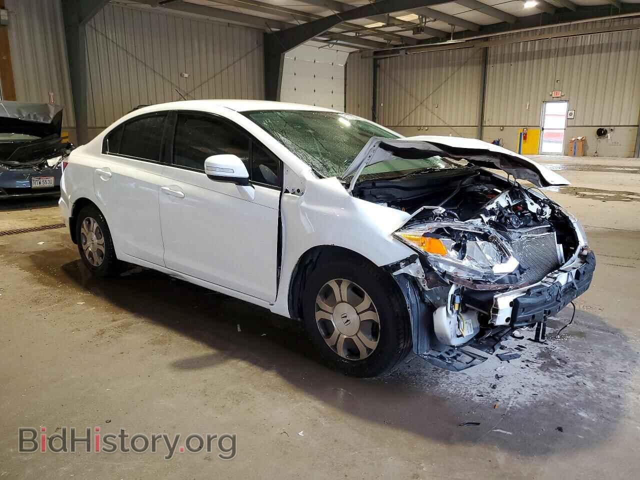 2012 HONDA CIVIC - VIN: JHMFB4F32CS007293 - Фото 4