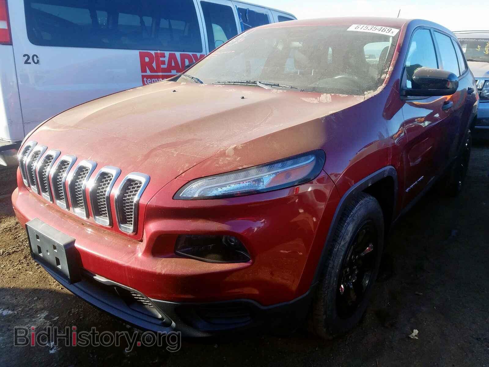 2014 JEEP CHEROKEE - VIN: 1C4PJMAB6EW242962 - Фото 2