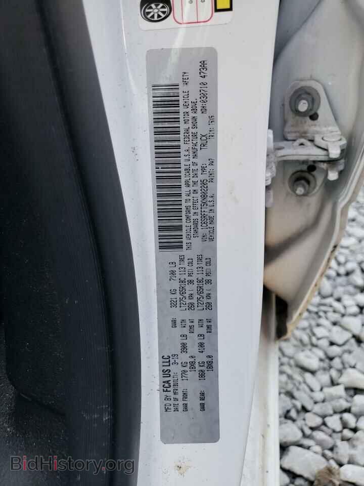 2019 RAM 1500 - VIN: 1C6SRFFT5KN802205 - Фото 10