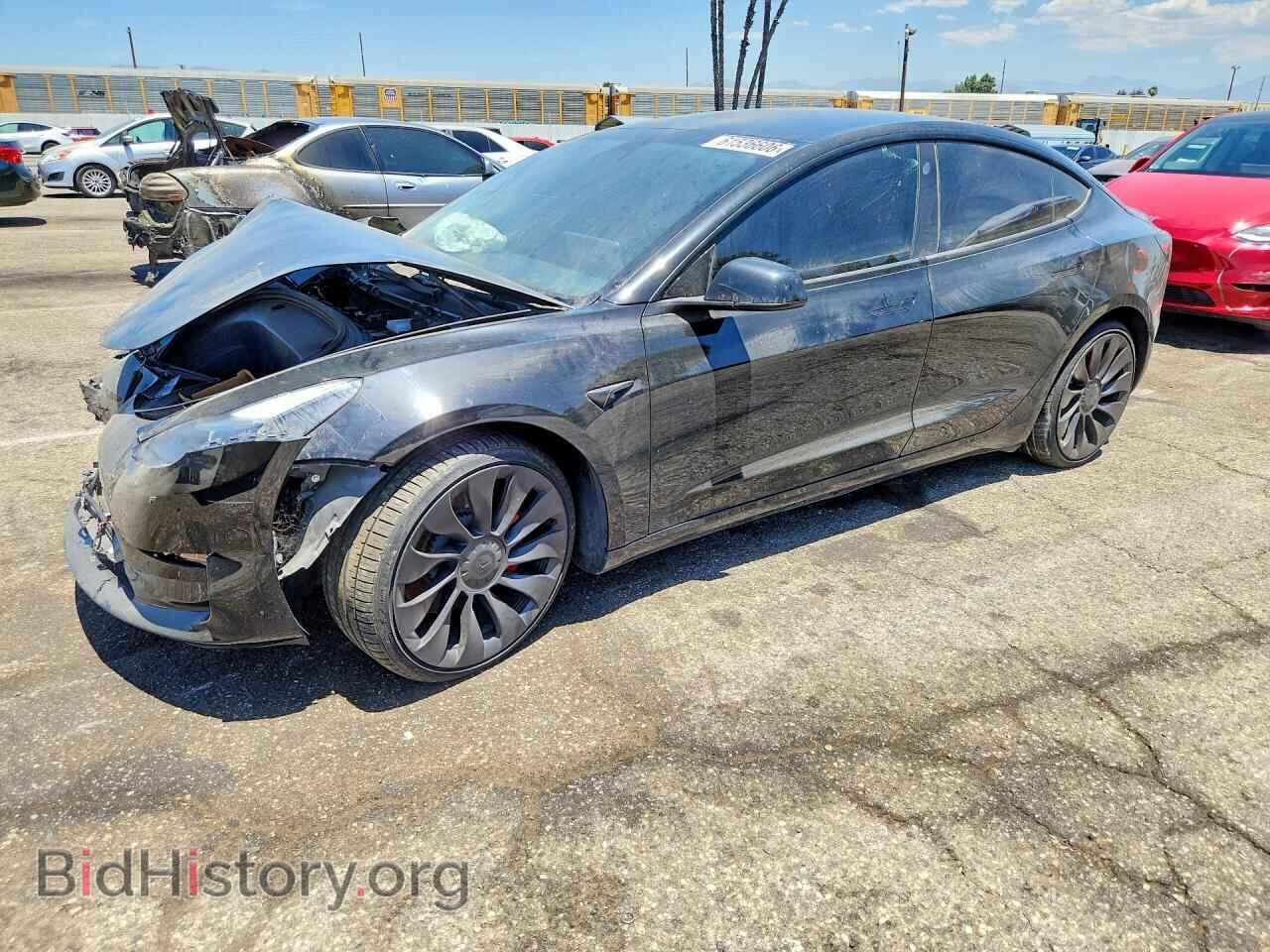 Фотография 5YJ3E1EC2MF868001 - TESLA MODEL 3 2021