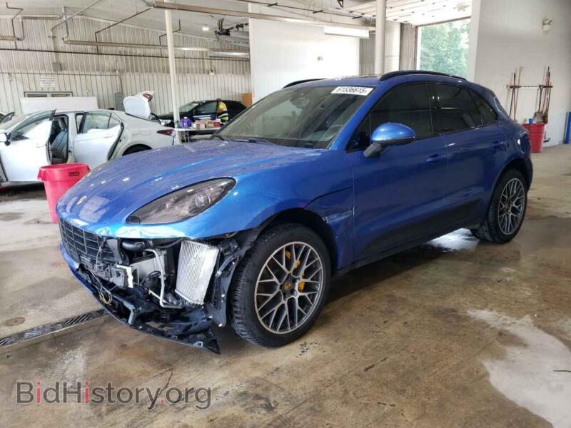 2016 Porsche MACAN S (VIN WP1AB2A57GLB54877) — photo 1 of 15, Copart, damage: front end