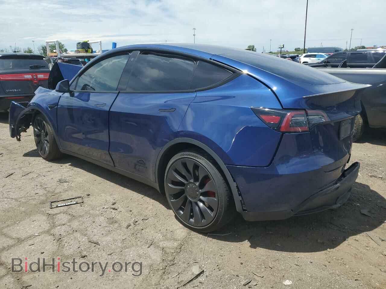 2022 TESLA MODEL Y - VIN: 7SAYGDEF6NF364583 - Фото 2
