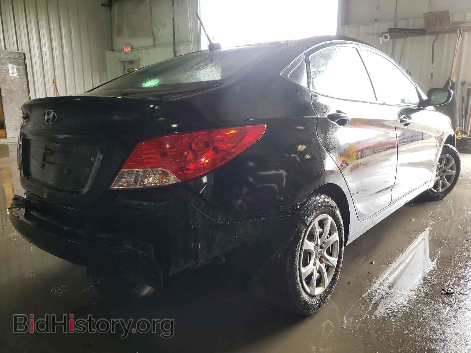 2012 HYUNDAI ACCENT - VIN: KMHCT4AE1CU152111 - Фото 4