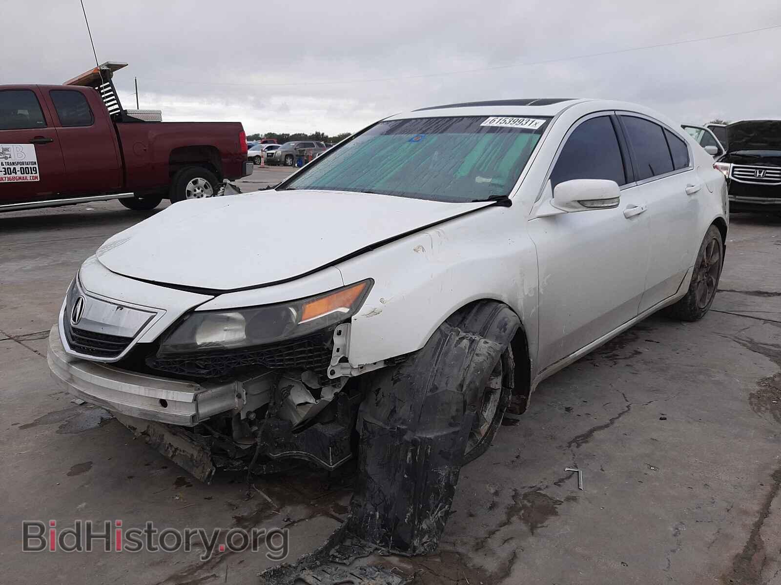 2013 ACURA TL - VIN: 19UUA8F51DA004656 - Фото 2