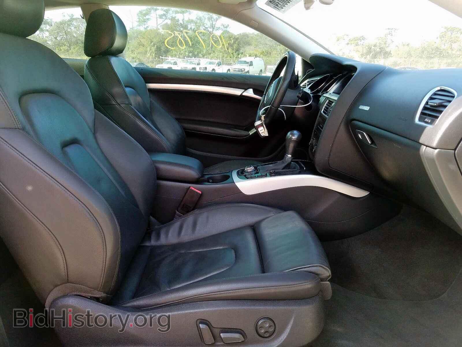 2012 AUDI A5 PREMIUM - VIN: WAULFAFR9CA001439 - Фото 5