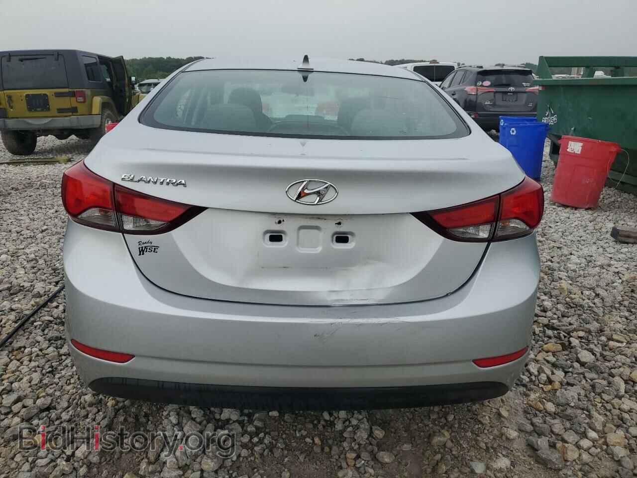2014 HYUNDAI ELANTRA - VIN: 5NPDH4AE5EH466285 - Фото 6