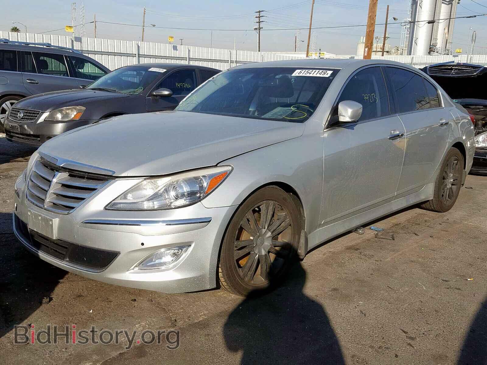 2012 HYUNDAI GENESIS - VIN: KMHGC4DD4CU189514 - Фото 2