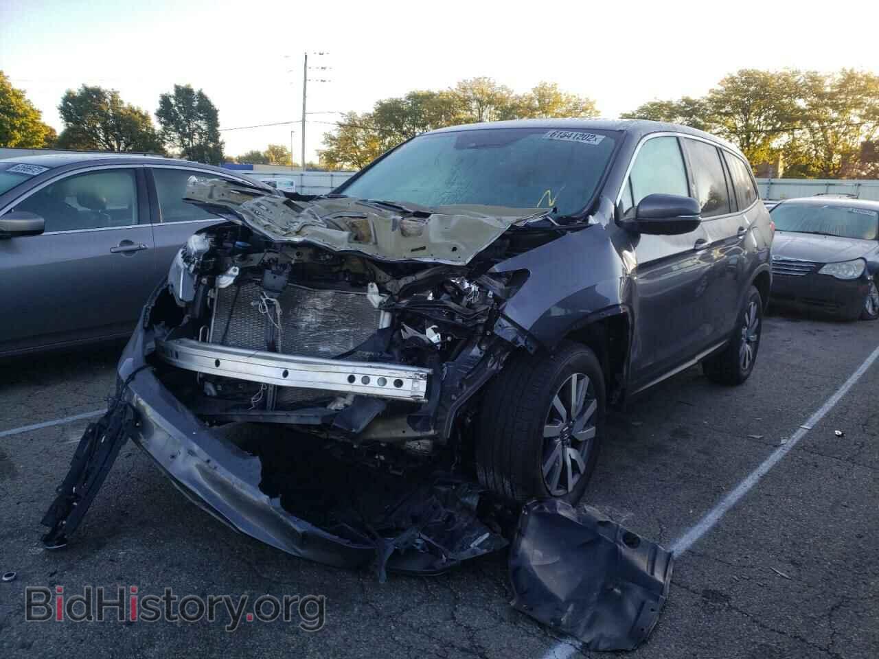 2019 HONDA PILOT - VIN: 5FNYF6H51KB014255 - Фото 2