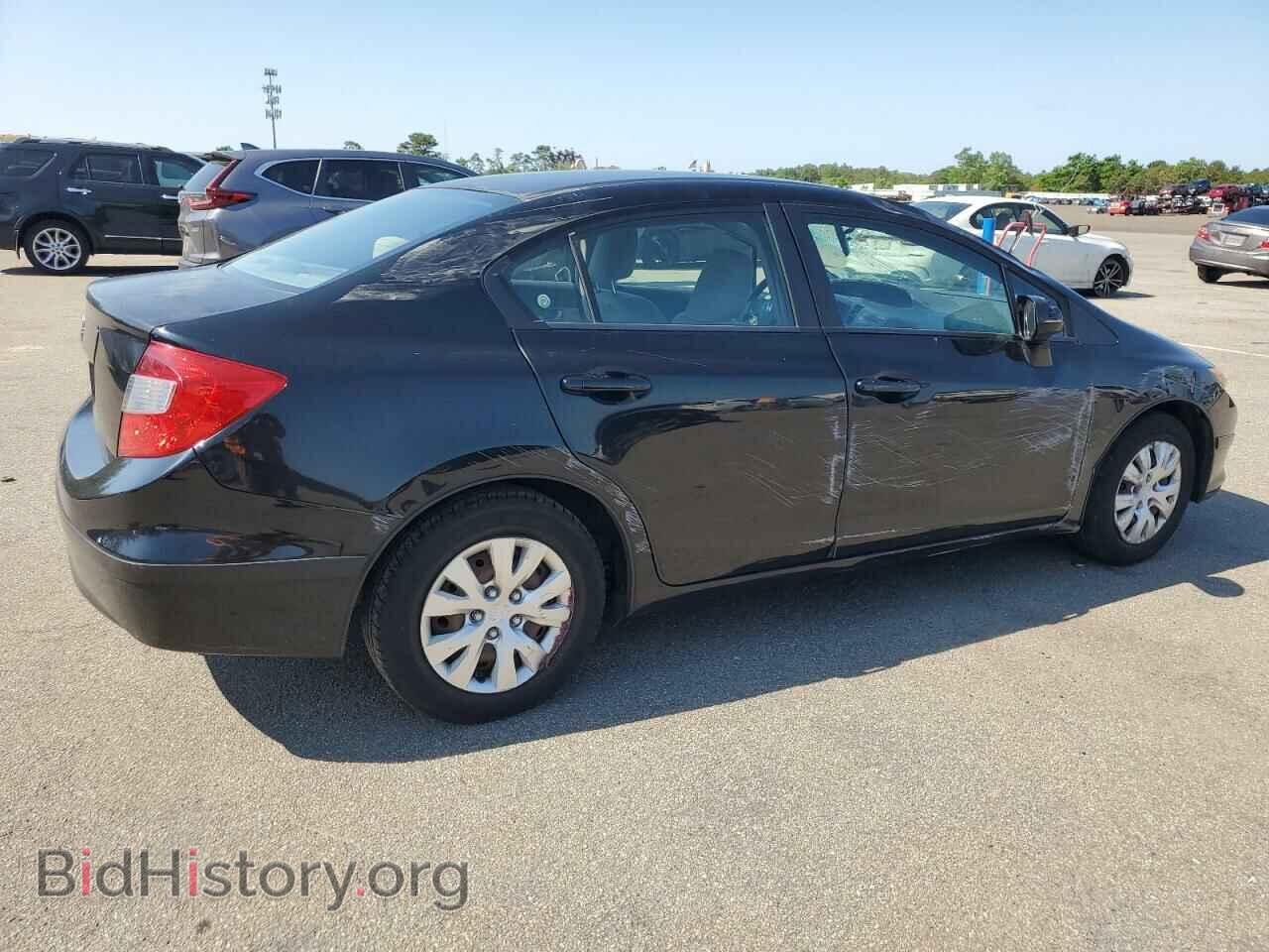 2012 HONDA CIVIC - VIN: 19XFB2F5XCE388191 - Фото 3