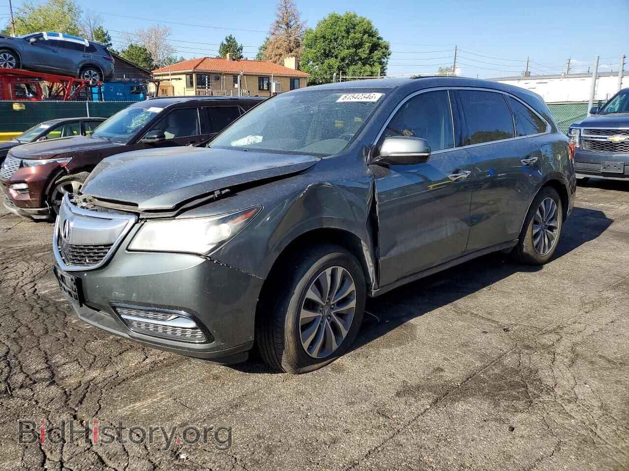 Photo 5FRYD4H43EB044121 - ACURA MDX 2014