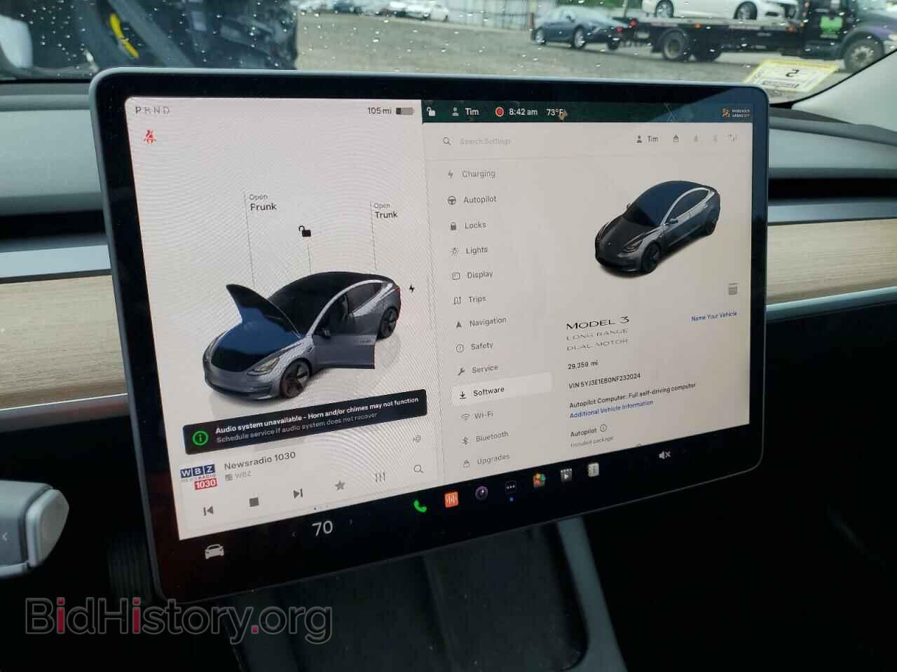 2022 TESLA MODEL 3 - VIN: 5YJ3E1EB0NF232024 - Photo 9