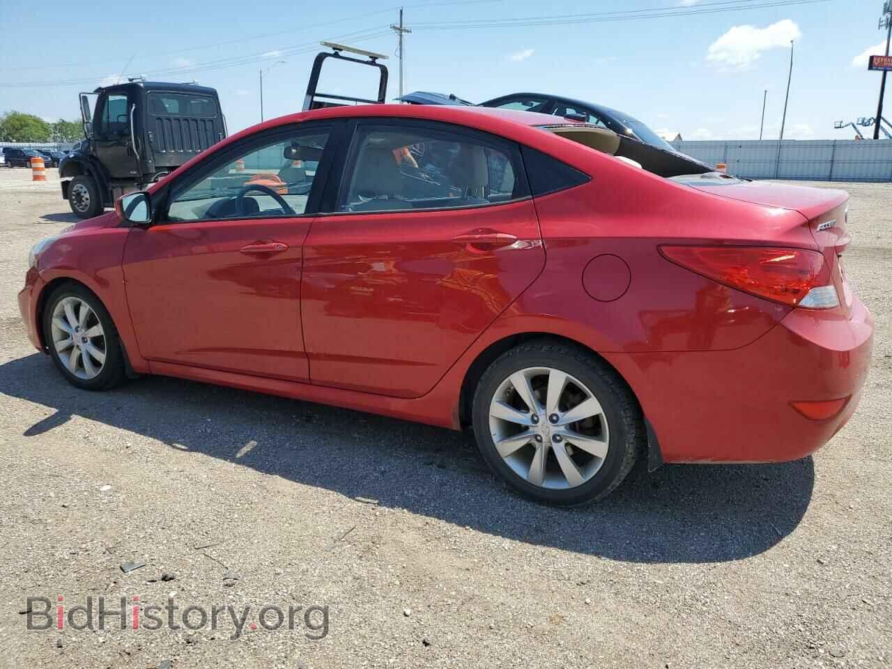 2013 HYUNDAI ACCENT - VIN: KMHCU4AE1DU444548 - Фото 2