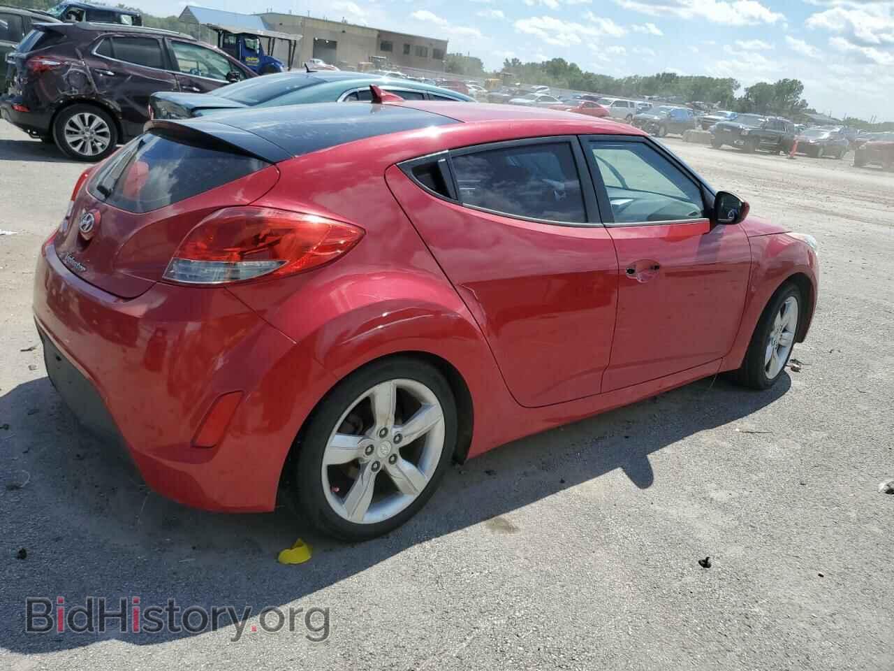 2012 HYUNDAI VELOSTER - VIN: KMHTC6AD2CU025449 - Фото 3
