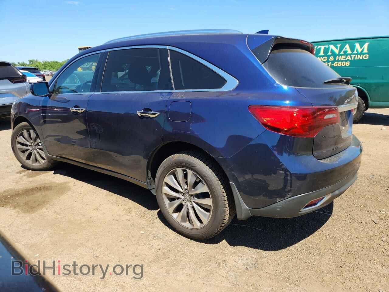 2014 ACURA MDX - VIN: 5FRYD4H48EB034703 - Photo 2