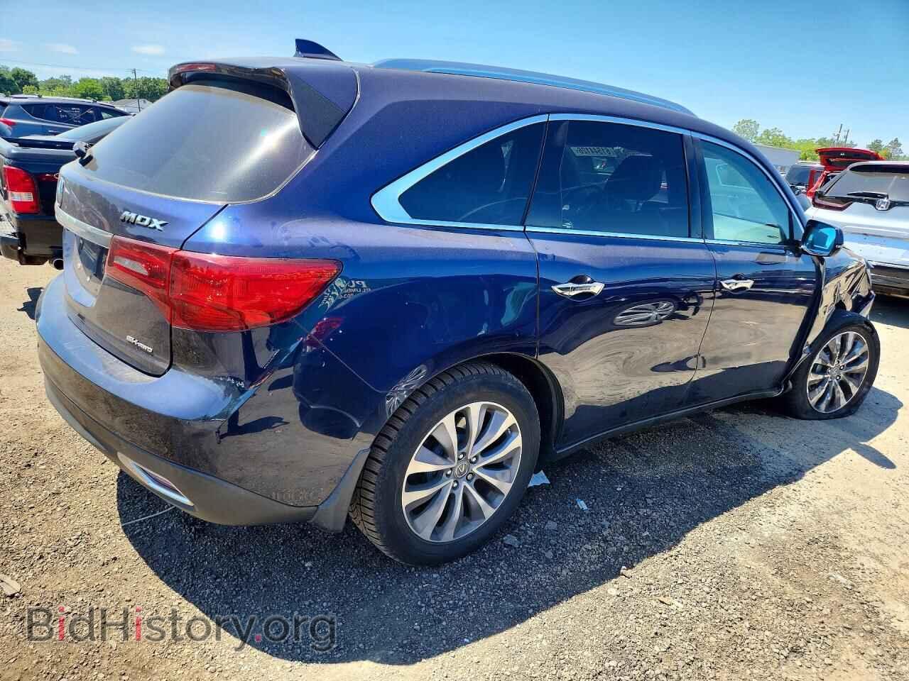 2014 ACURA MDX - VIN: 5FRYD4H48EB034703 - Photo 3