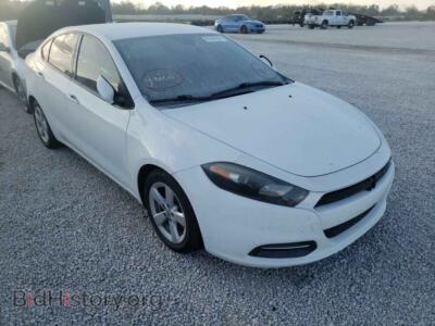 2015 Dodge DART Dart SXT, white — VIN 1C3CDFBB0FD159268, Copart