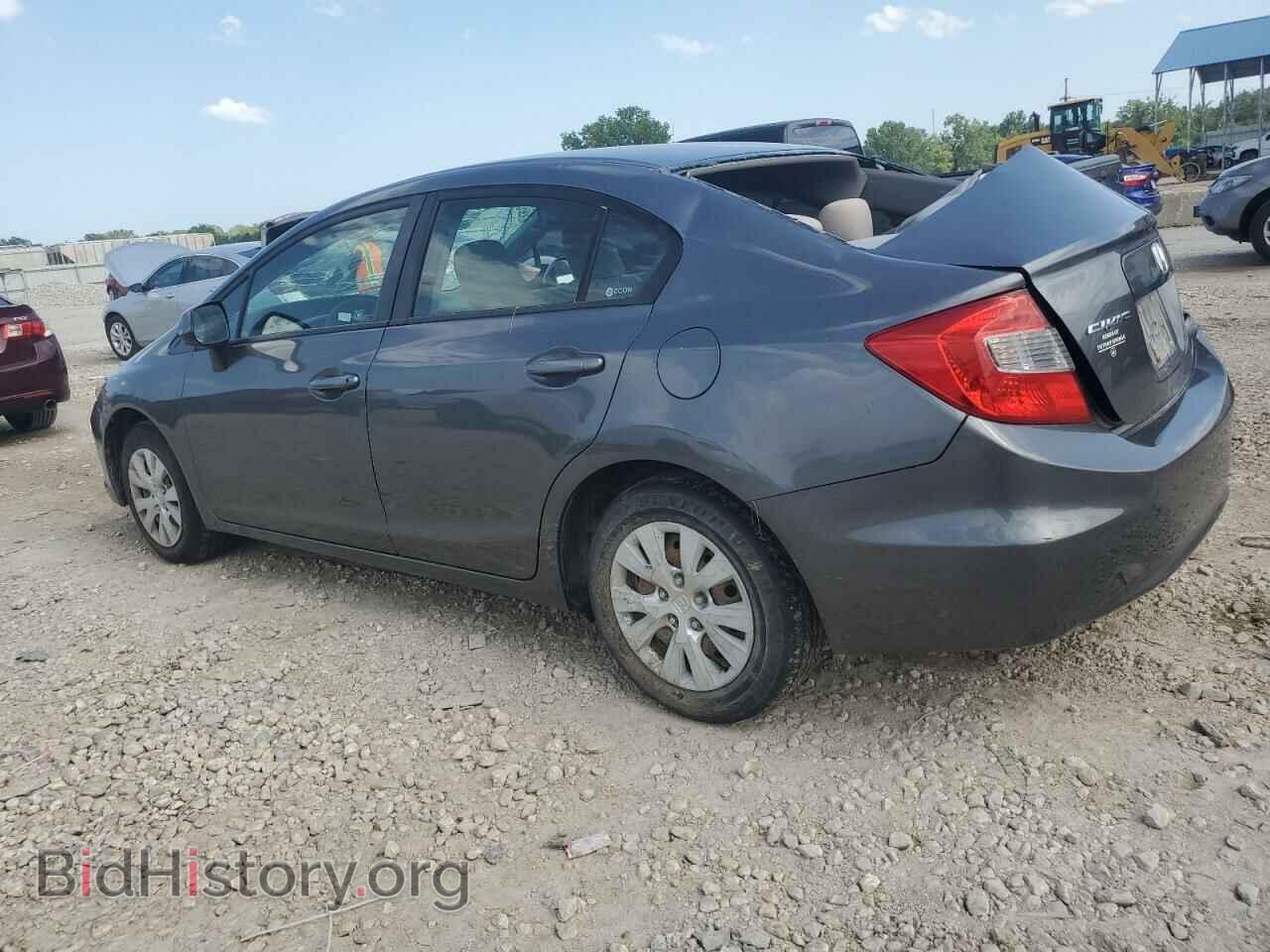 2012 HONDA CIVIC - VIN: 19XFB2F55CE087778 - Фото 2