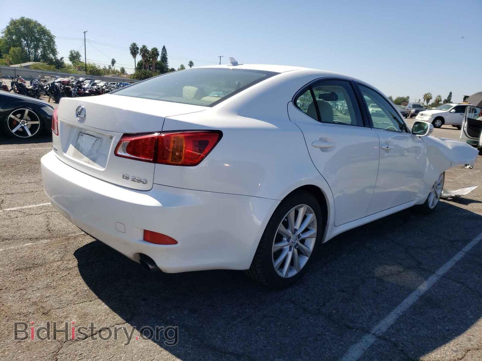 2009 LEXUS IS - VIN: JTHBK262695093208 - Фото 4