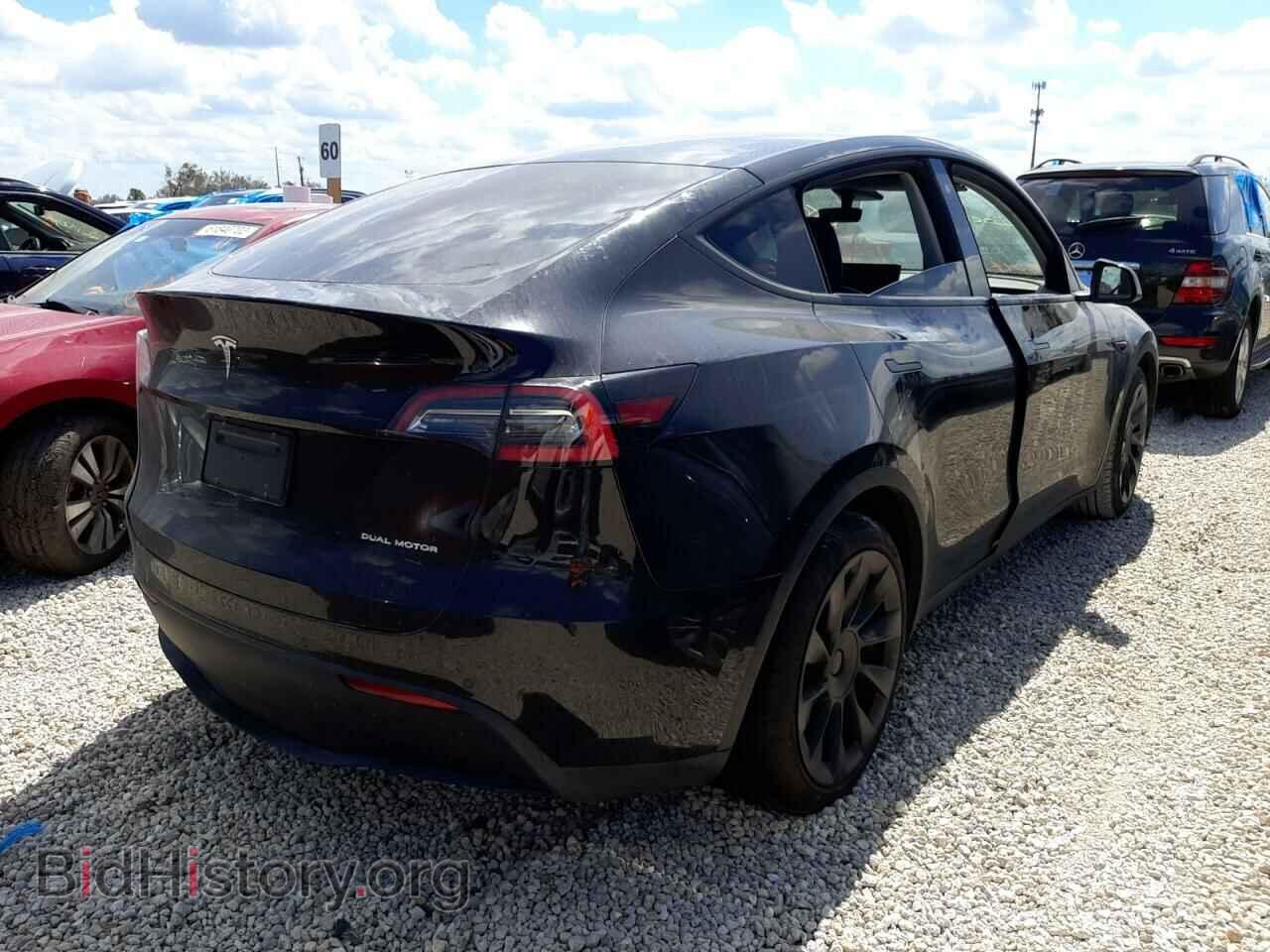 2021 TESLA MODEL Y - VIN: 5YJYGDEE0MF070454 - Photo 4