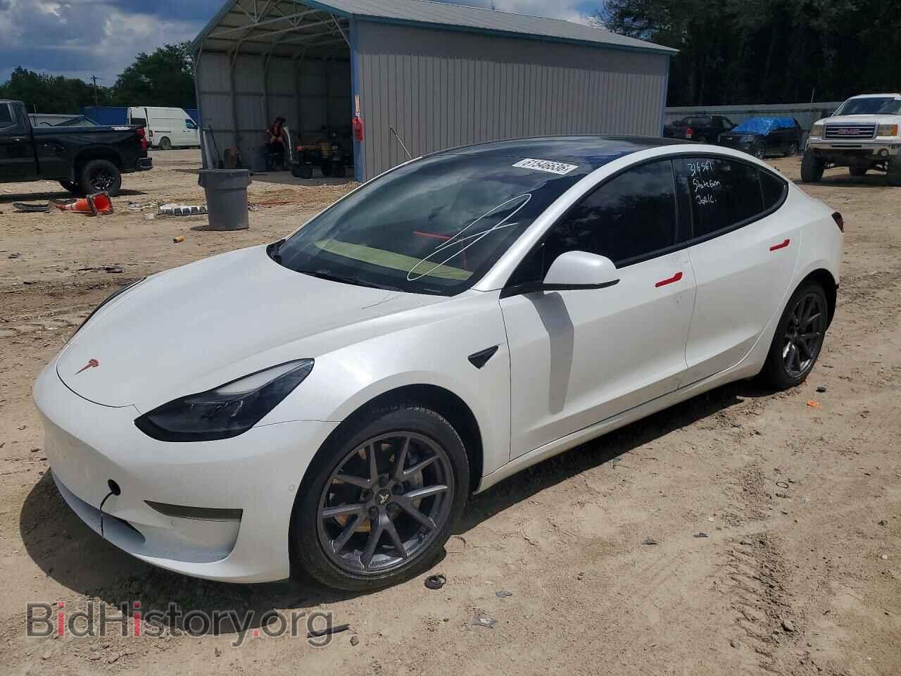 Фотография 5YJ3E1EA5NF313995 - TESLA MODEL 3 2022