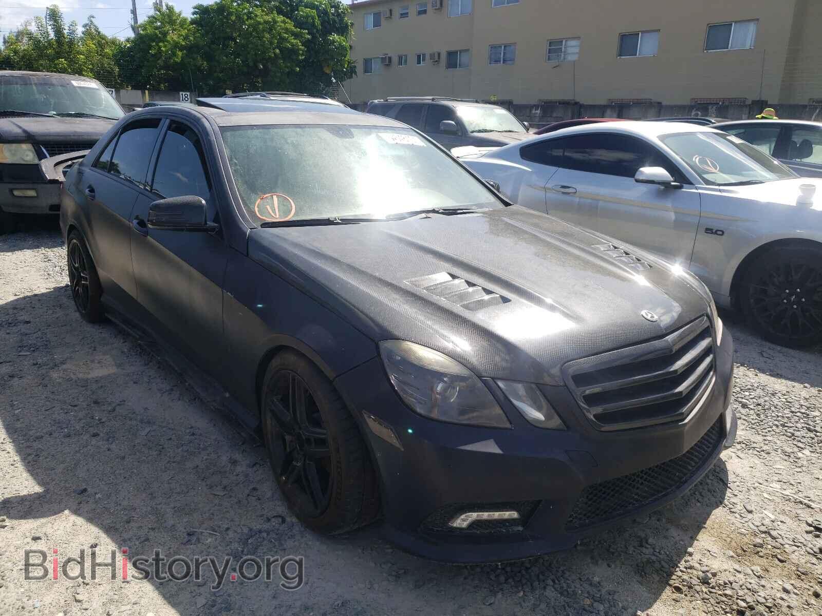 Photo WDDHF5KB0CA547861 - MERCEDES-BENZ E-CLASS 2012