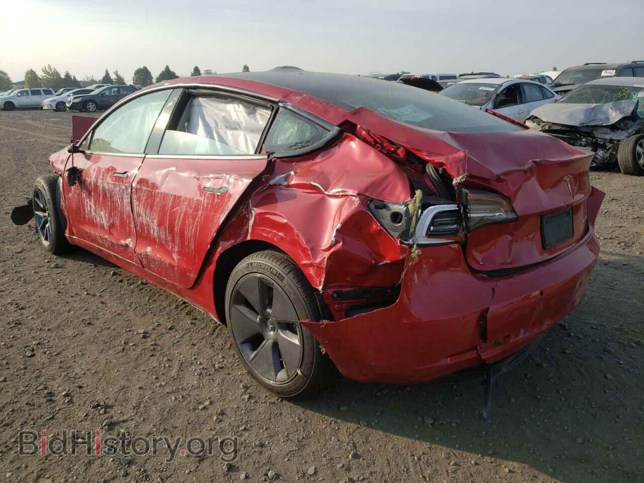 2022 TESLA MODEL 3 - VIN: 5YJ3E1EB2NF345490 - Фото 3