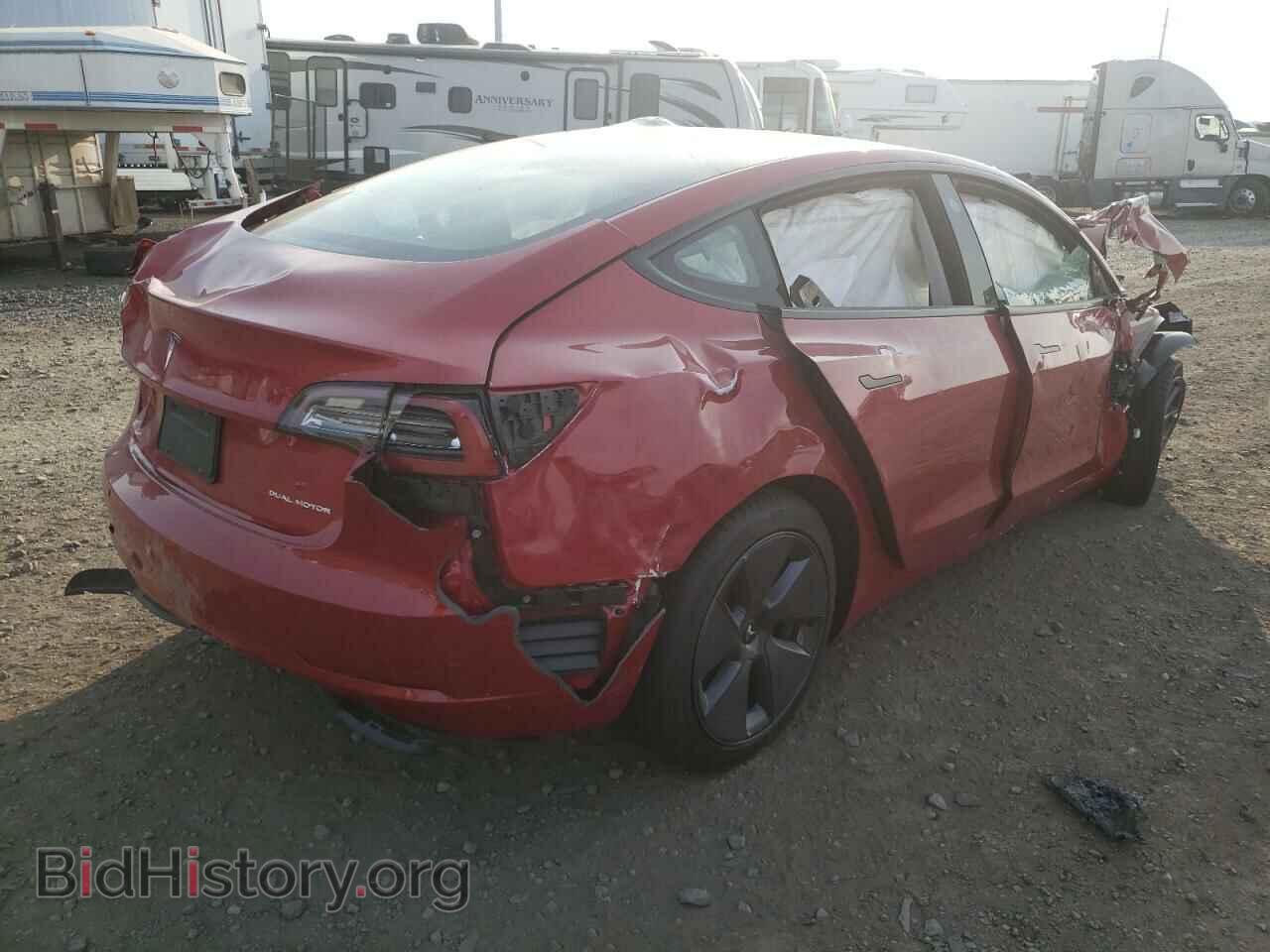 2022 TESLA MODEL 3 - VIN: 5YJ3E1EB2NF345490 - Фото 4