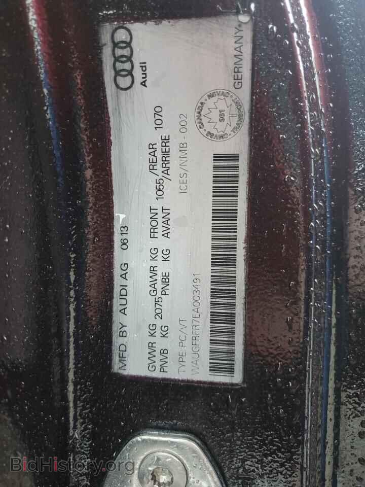 2014 AUDI A5 - VIN: WAUGFBFR7EA003491 - Фото 12