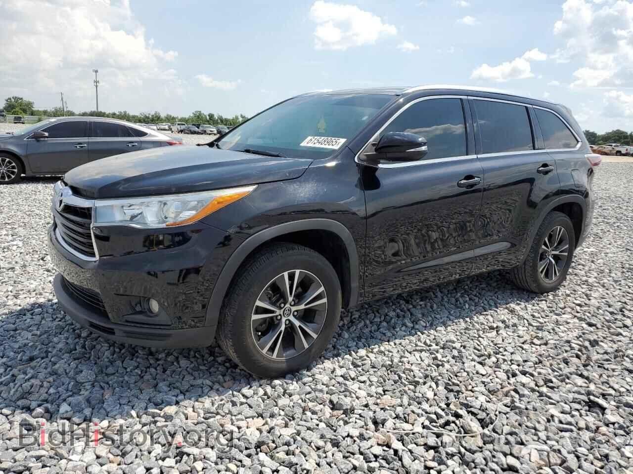 Фотография 5TDKKRFH9GS150555 - TOYOTA HIGHLANDER 2016