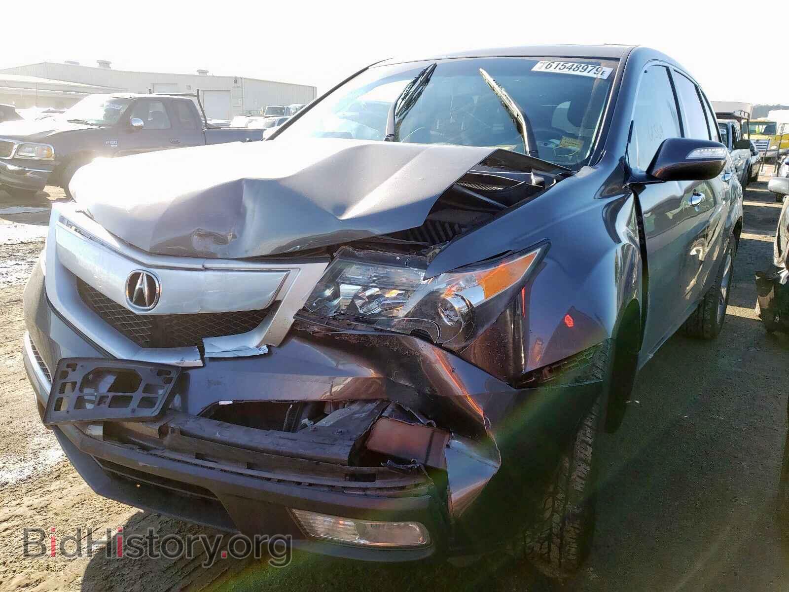 2012 ACURA MDX - VIN: 2HNYD2H28CH524242 - Фото 2